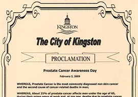 Kingston Canada Proclamation Award